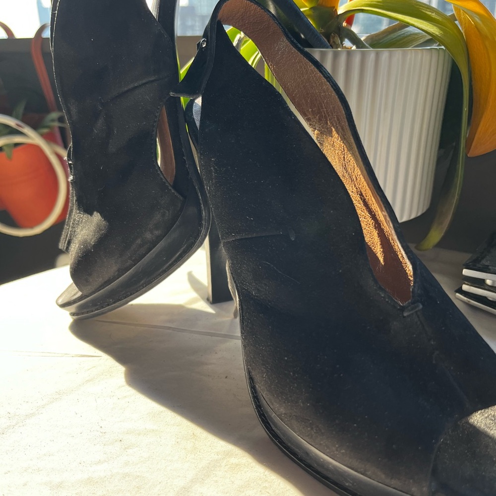 CNC Costume National Black Stiletto Heels